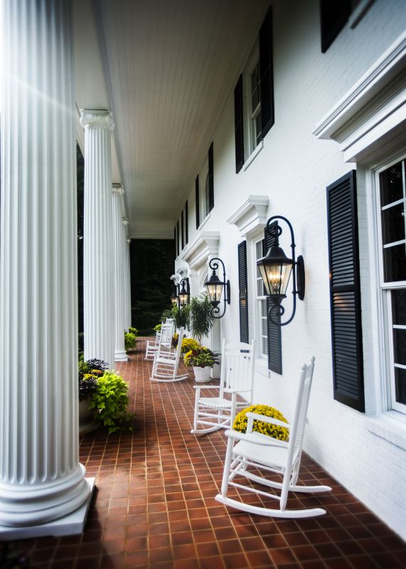 Porch Tile Installation detail